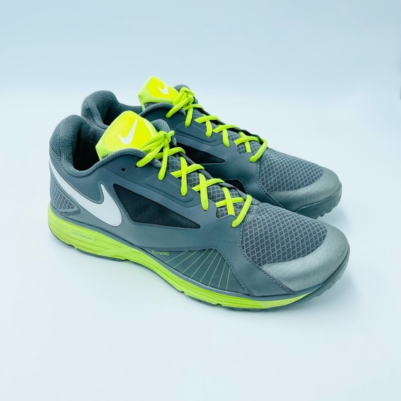 Nike Other - Nike Lunar Edge 15 In Cool Grey White Volt Size 11.5